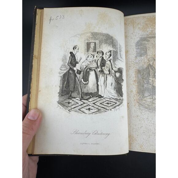 Charles Dickens "Sketches by Boz - Volume II" - The Peterson's Duodecimo Edition - Picture 6 of 9